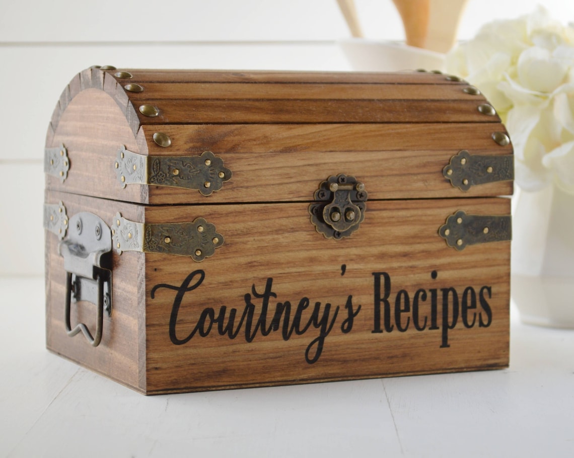 Cocktail Recipe Box Bar Recipe Box Bar Ware Mixed Drinks Etsy