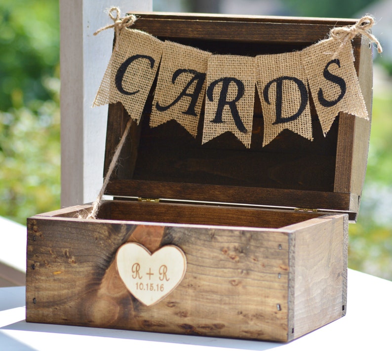 Rustic Wedding Mailbox / rustic wedding decor rustic wedding card box