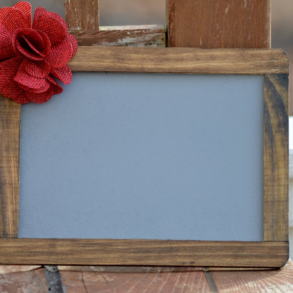 Christmas photo prop, Christmas pictures chalk board sign, 5x7 rustic framed chalkboard