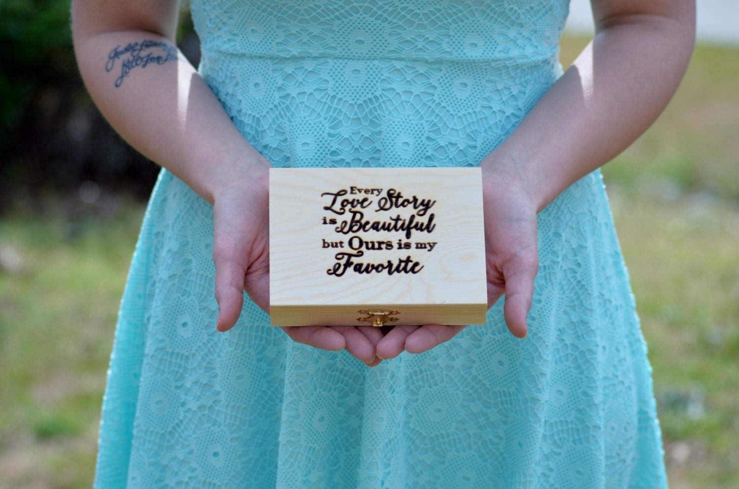 Every Love Story is Beautiful but Ours is My Favorite Wedding Ring Box ...