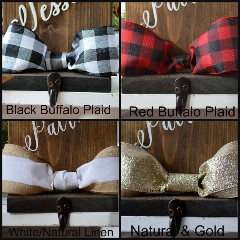 Monogrammed Stocking Holder Engraved Stocking Holder for Etsy