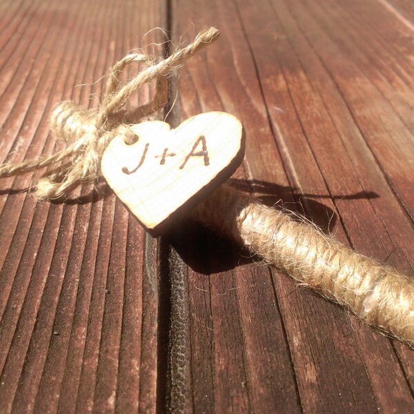 rustic wedding pen, wedding guest book pen, burlap wedding