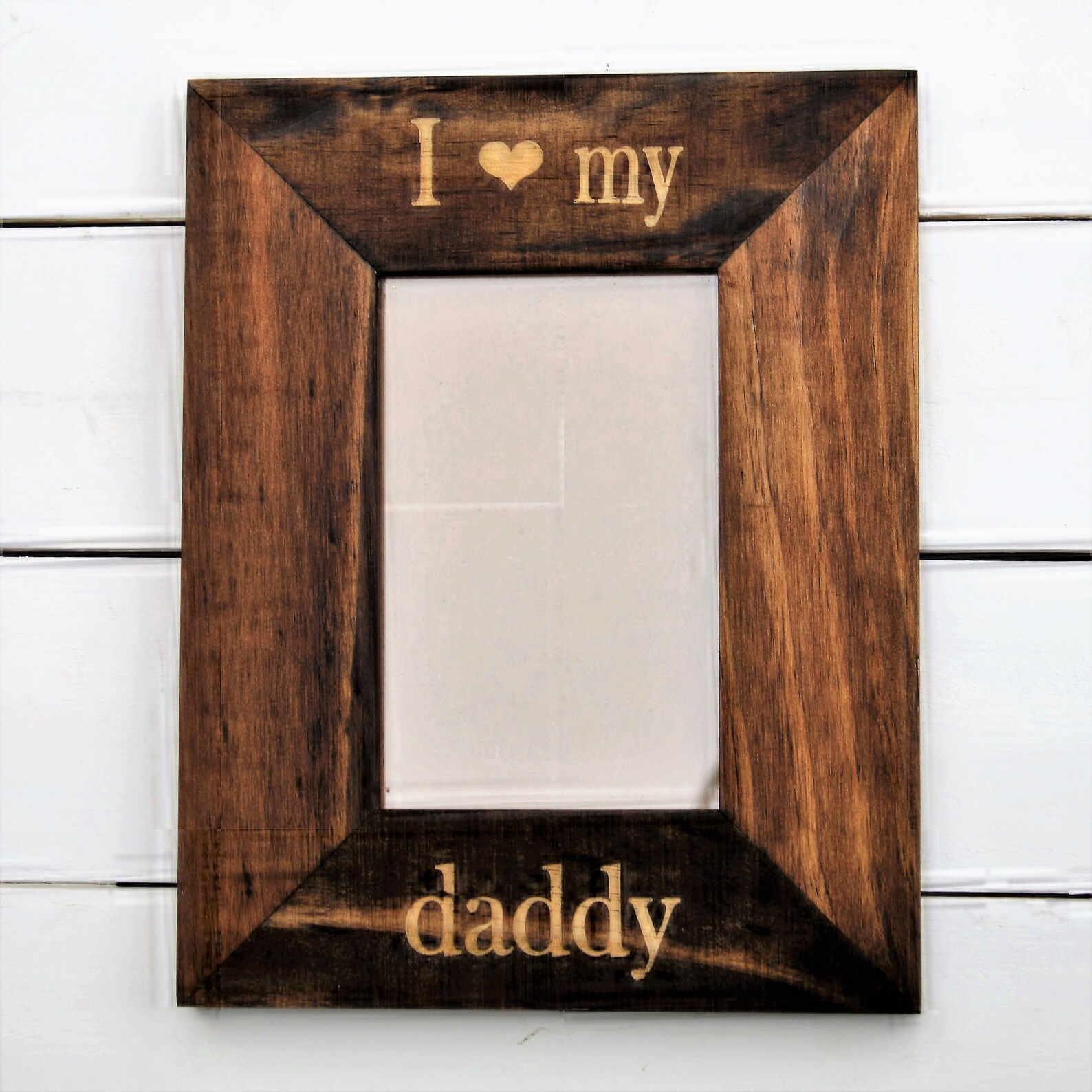 I Love My Daddy Personalized Frame Father's Day Gift for Etsy