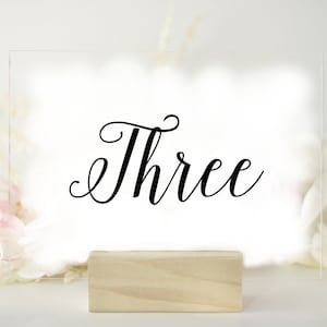 Acrylic Table Numbers Wedding Table Numbers Table Number Acrylic Table Numbers Wedding Acrylic Glass Table Numbers Custom Colors Calligraphy