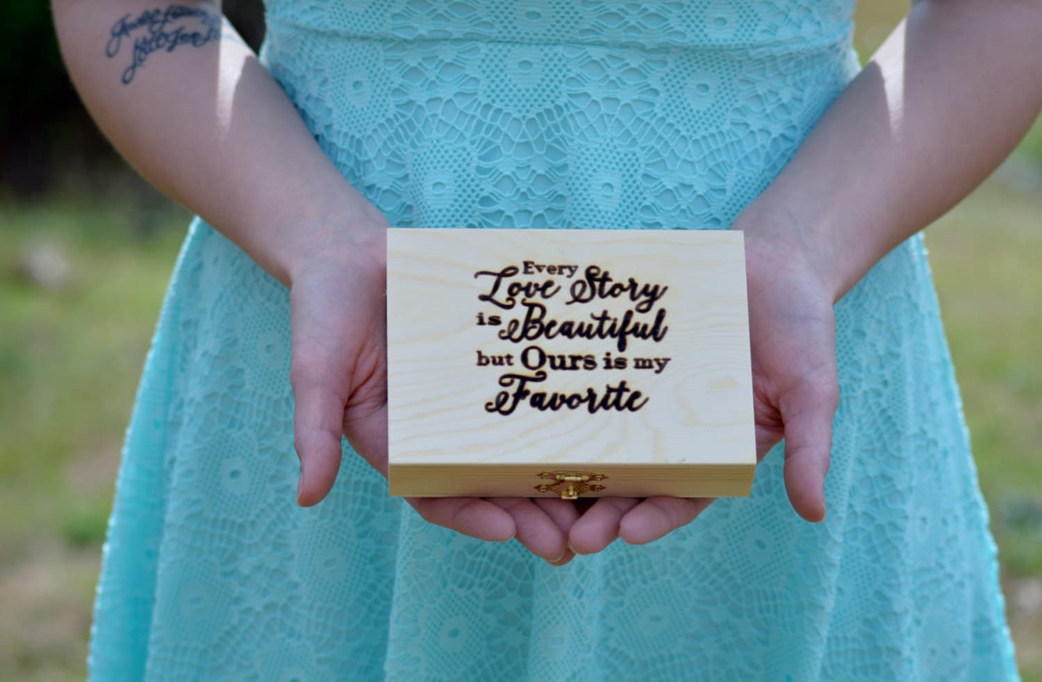 Every Love Story is Beautiful but Ours is My Favorite Wedding Ring Box ...