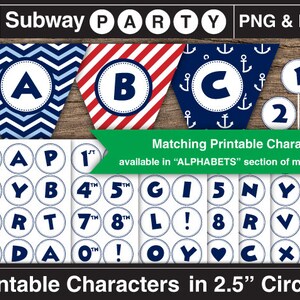 Red, White, Blue and Navy Argyle and Chevron Digital Papers. Party Papers / Scrapbook / Invites DIY 8.5x11 & 12x12 jpg. INSTANT DOWNLOAD. image 3