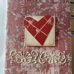 Tarjeta de San Valentín de Corazón Amor