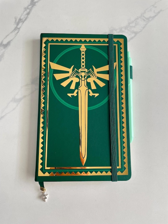 Legend of Zelda lined journal