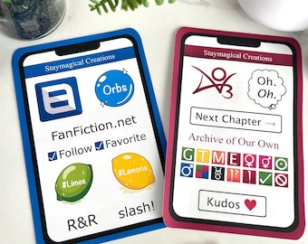 Fanfiction Sticker Sheet