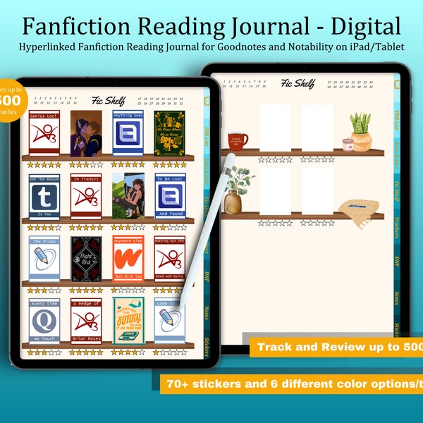Journal de lecture de fanfictions numériques