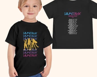 Toddler Huntrix World Tour Shirt