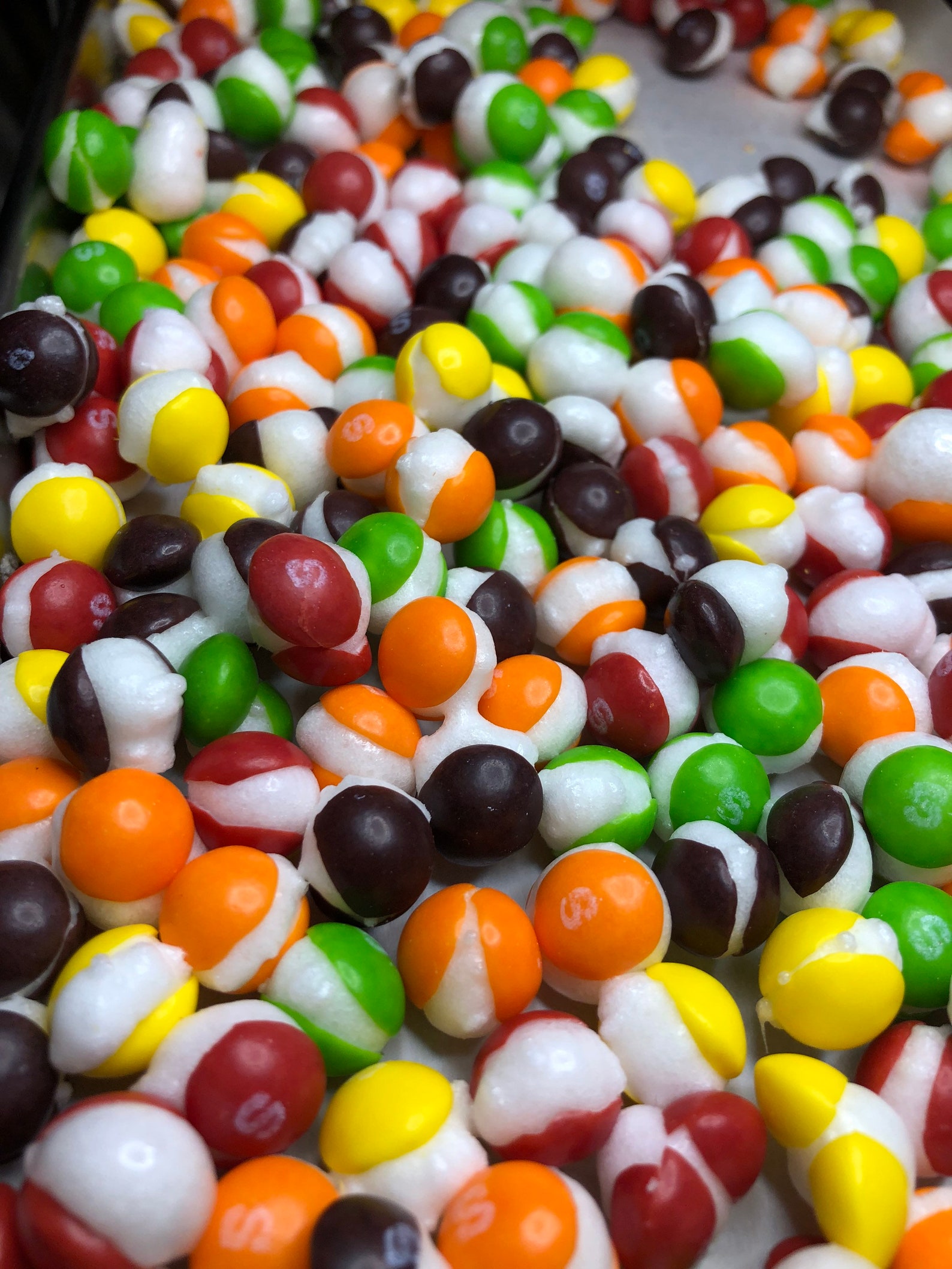 7pc SAMPLE PACK Crunchy Freeze Dried Skittles Original | Etsy