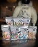 7pc SAMPLE PACK - Crunchy Freeze Dried Crunch Candy - Original/Rainbow, Wild Berry, Darkside, Brightside, America Mix Sour, Yogurt Dips 