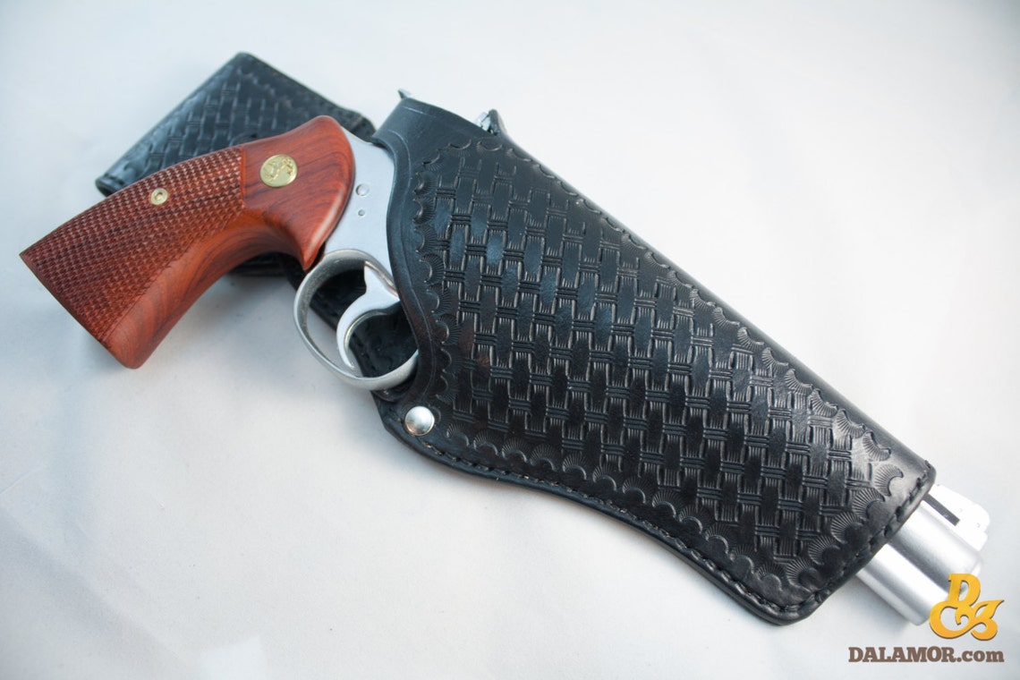 Walking Dead Rick Grimes Leather Swivel Holster for Colt Etsy