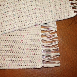 Snack Mats, Crochet Place Mats, Cotton Place Mats, Snack Mat Set, Crochet Snack Mats, Table Mats, Set of Two, &quot;Panorama&quot;