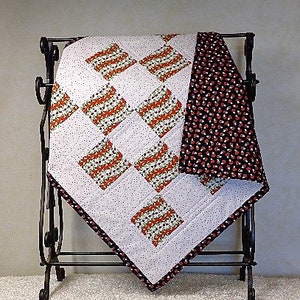 Girl Baby Quilt &quot;Ladybug Love&quot;