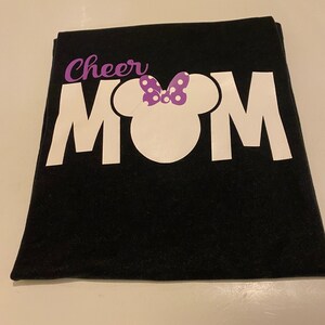 Inspired Disney cheer mom, cheer life, cheer mom. Cheer mom life
