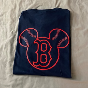 Mickey Mouse Inspired Boston Red Sox MLB Family Amusement 