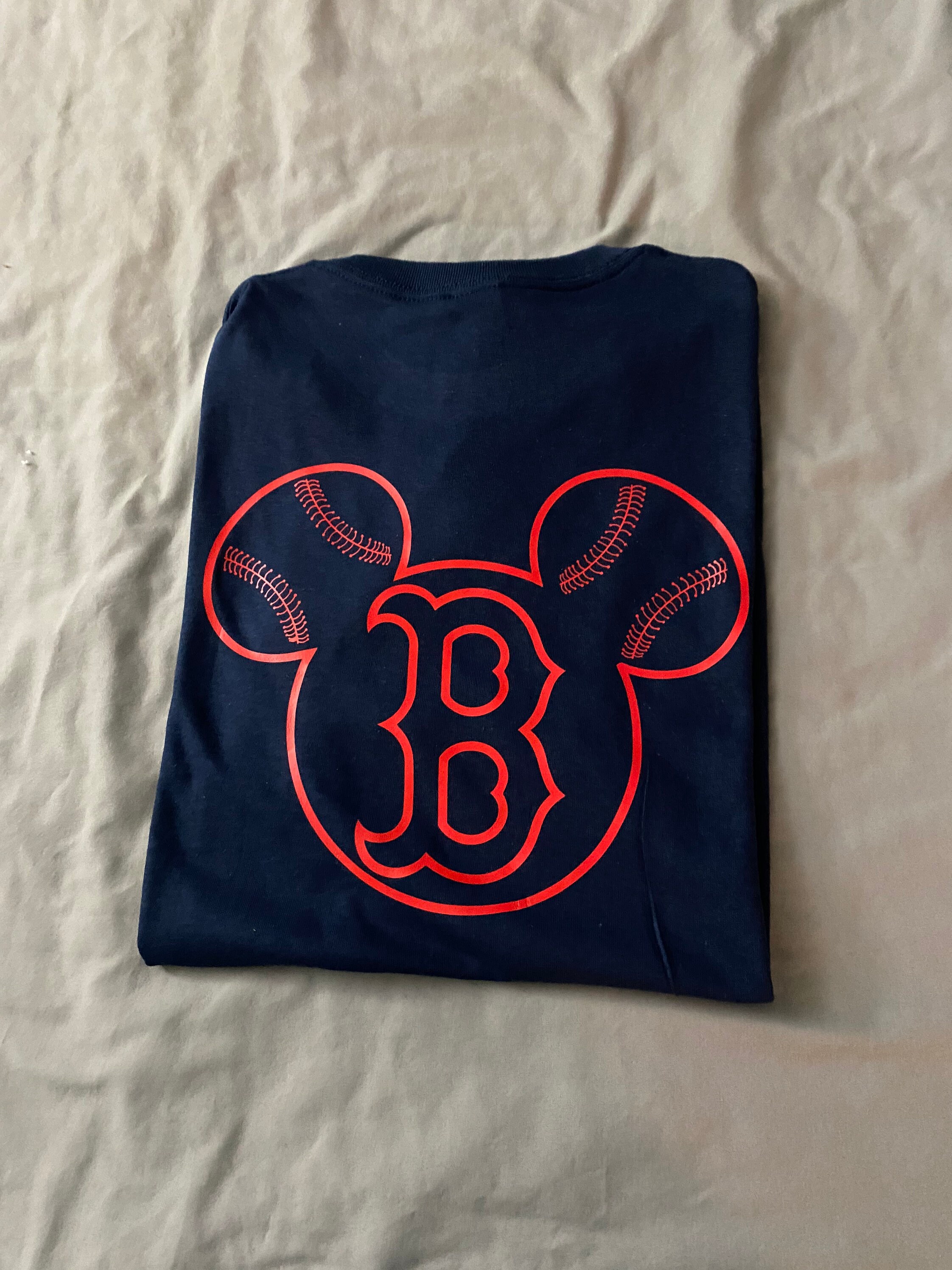 Mickey Mouse Inspired Boston Red Sox MLB Family Amusement 