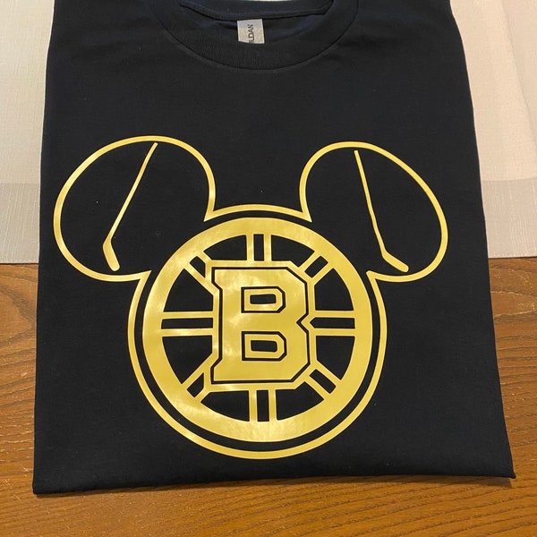 Mickey Mouse inspired Boston Bruins NHL,  Family Amusement Park Trip T-Shirt, Family Shirts