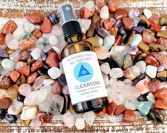 Energy Attraction Room Spray || Cleansing Room Spray || Natural Air Freshener || Spearmint and Rosemary Room Spray || Clear Negative Energy