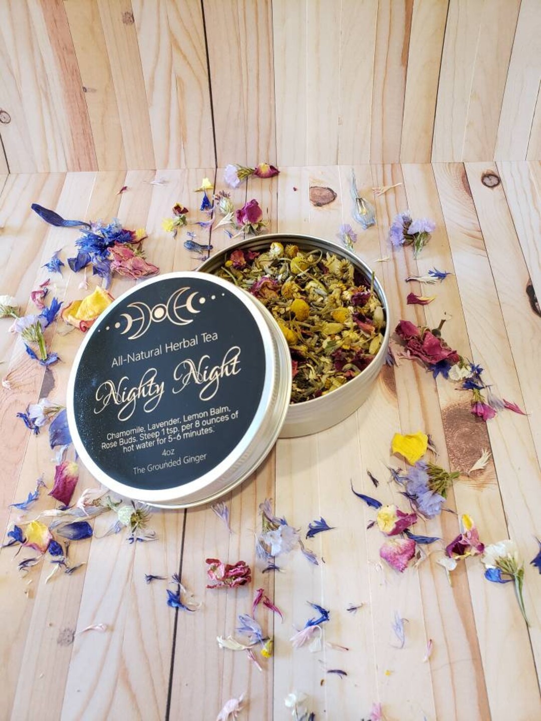 Herbal Tea Gift Box Selfcare Organic Tea Blend Sleep Tea Blend Botanical Tea Gift Under 15