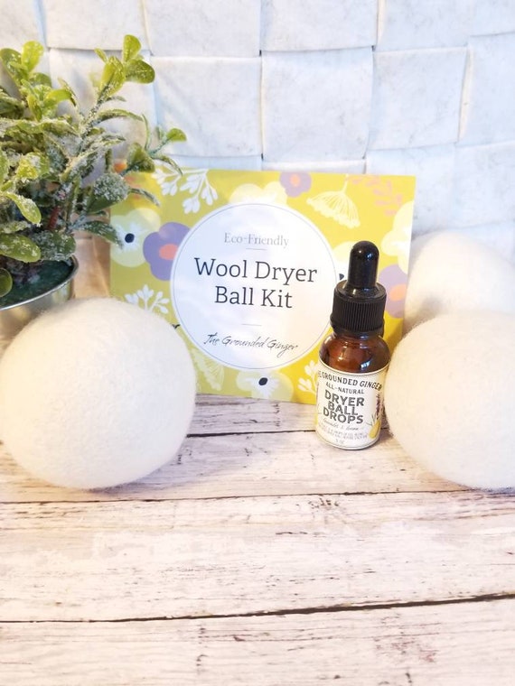 dryer balls and essential oils