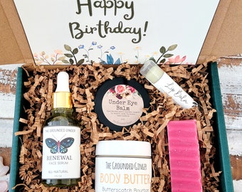 Personalized Gift Box || Birthday Spa Gift Box || Christmas Gift Box for Her || Self-Care Gift Box || Natural Skin Care || Birthday for Her