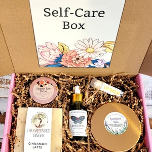 Gift Box for Her Organic Skincare Kit Personalized Gift Box Gifts for Her Birthday Gift for Her Christmas Gift for Her image 1