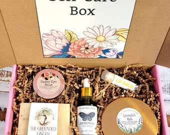 Gift Box for Her || Organic Skincare Kit || Personalized Gift Box || Gifts for Her || Birthday Gift for Her || Christmas Gift for Her