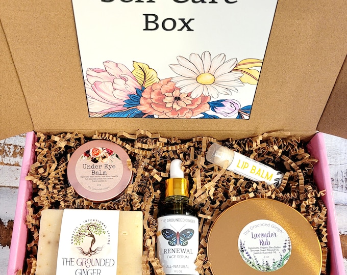 Gift Box for Her || Organic Skincare Kit || Personalized Gift Box || Gifts for Her || Birthday Gift for Her || Christmas Gift for Her