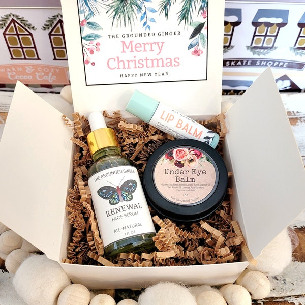 Gift For Her || Organic Skincare Gift || Self-Care Gift || Personalized Spa Gift Box || Organic Skin Care || All Natural || Gift Under 25