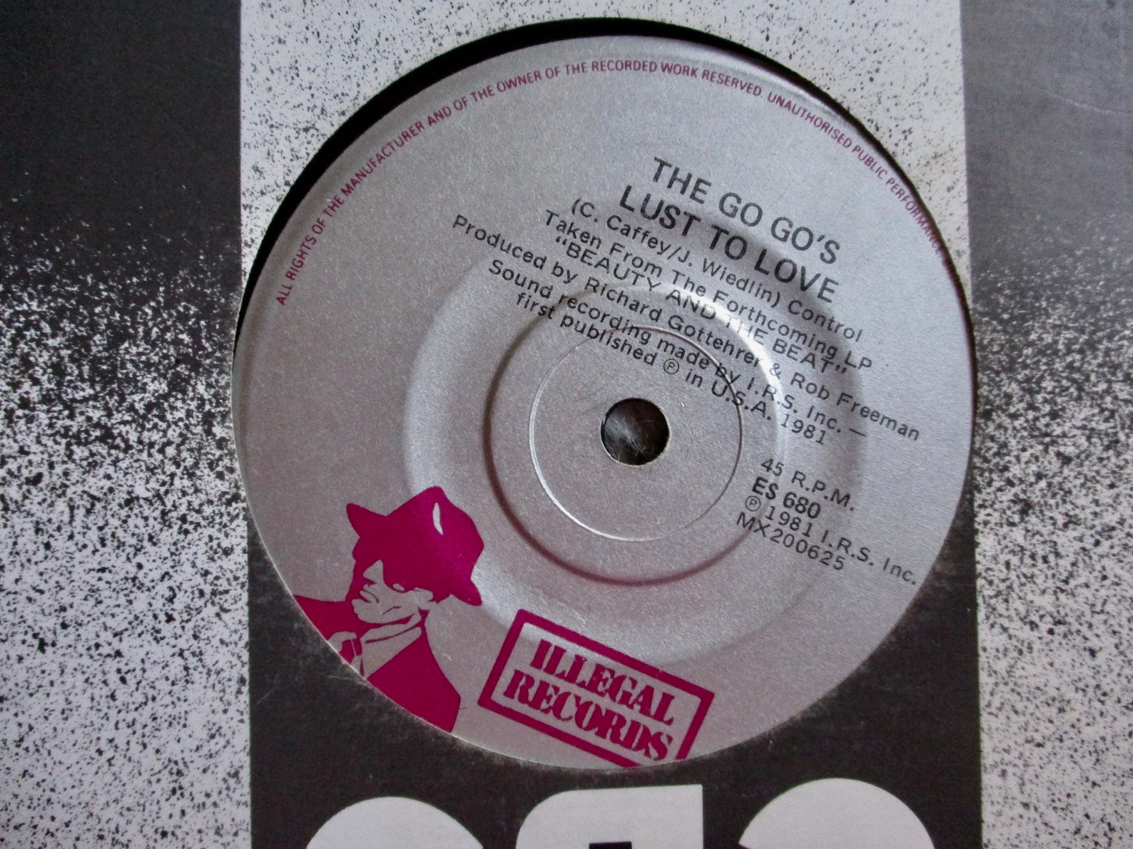 1981 the Go Go's Our Lips Are Sealed 45 Rpm Vinyl Etsy