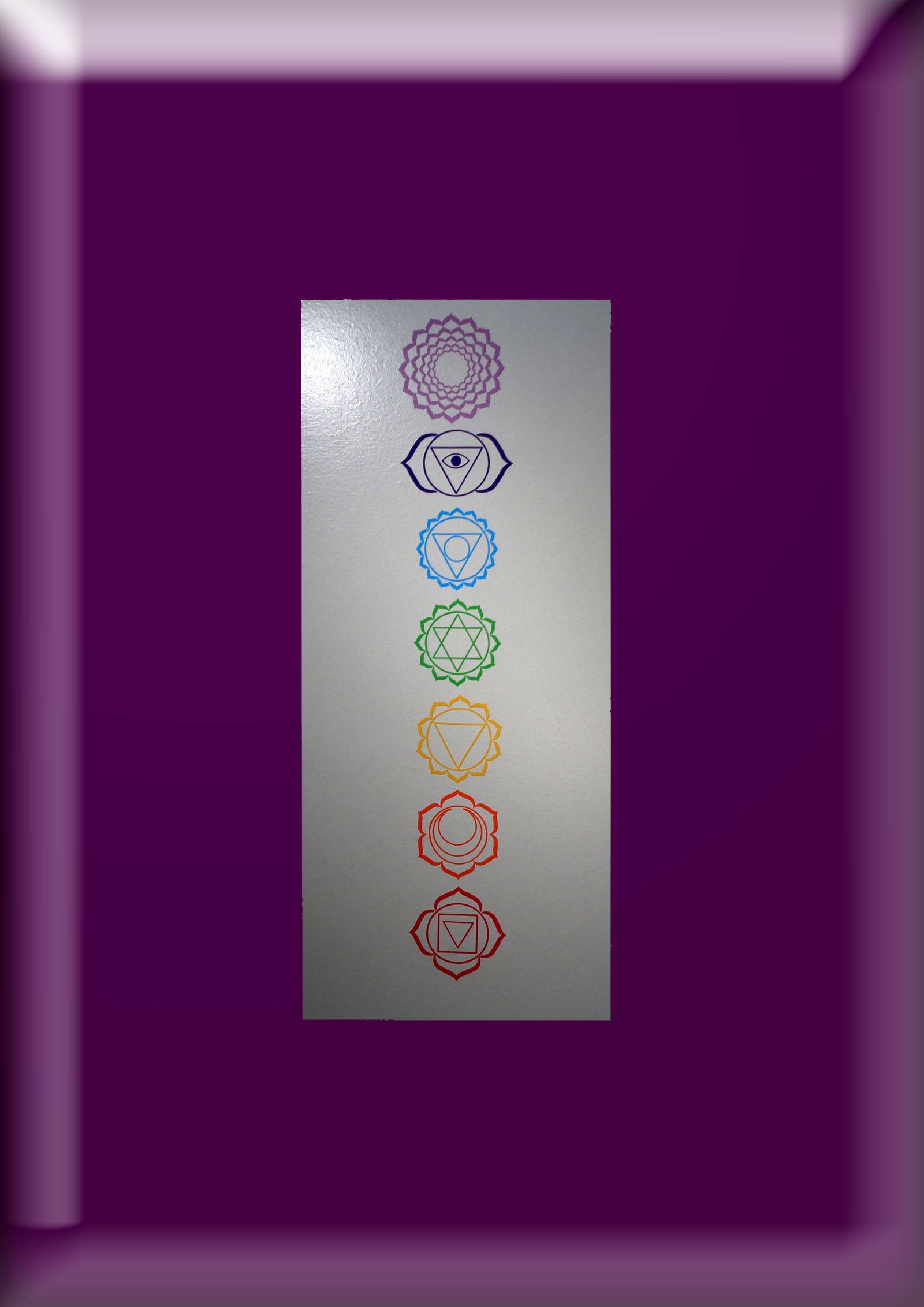Chakra Symbols Vinyl Decals - Set of 7 - Choice of Sizes - Etsy UK