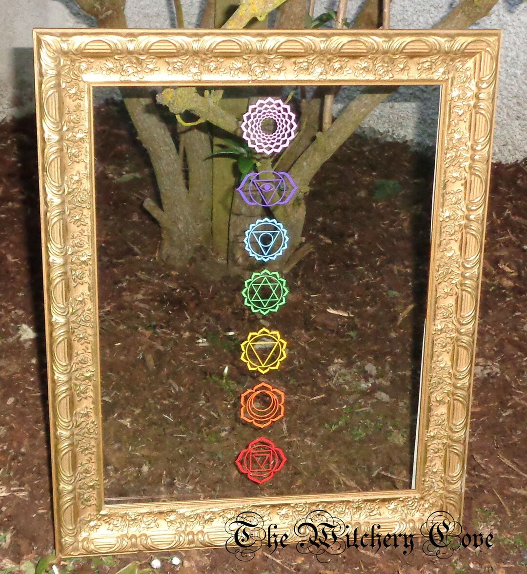 Chakra Symbols Vinyl Decals Set of 7 Decals Choice of Sizes - Etsy