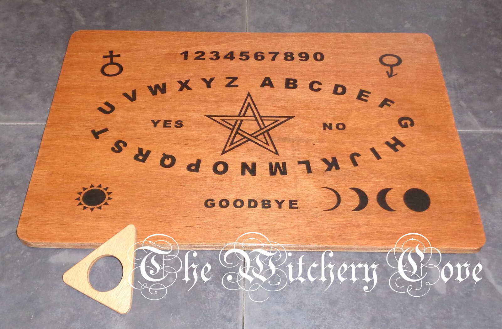 Handmade Spirit Board With Planchette Ouija Board Talking - Etsy Sweden