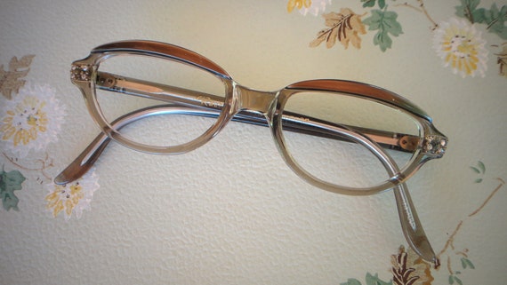 1960s vintage eyeglasses frame new old stock