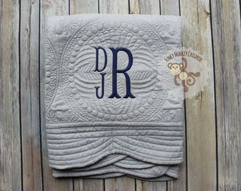 monogrammed baby items