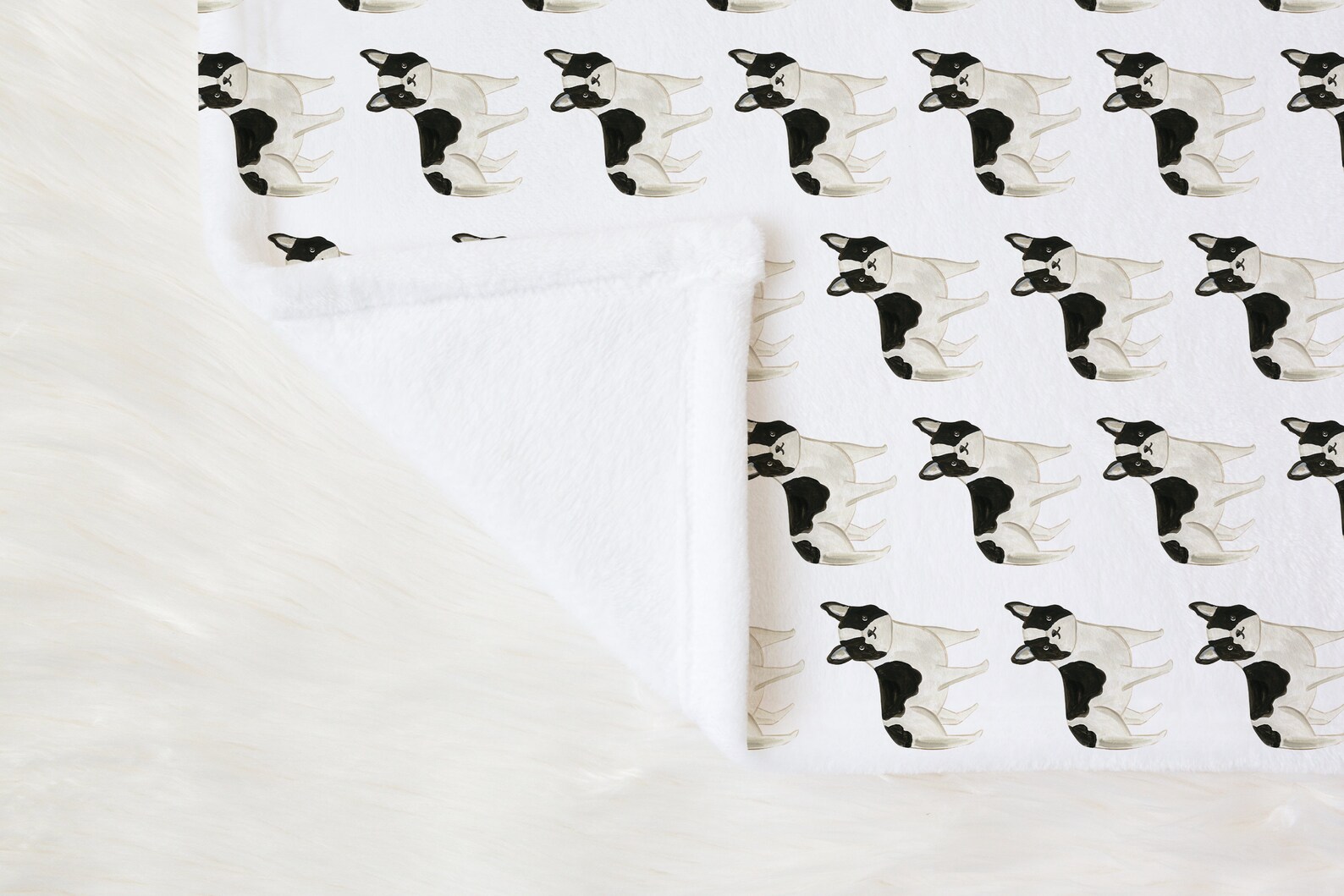 French Bulldog Baby Blanket Frenchie Swaddle Frenchie Baby Etsy