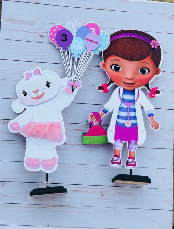 Doc Mcstuffins Decoration Set Etsy