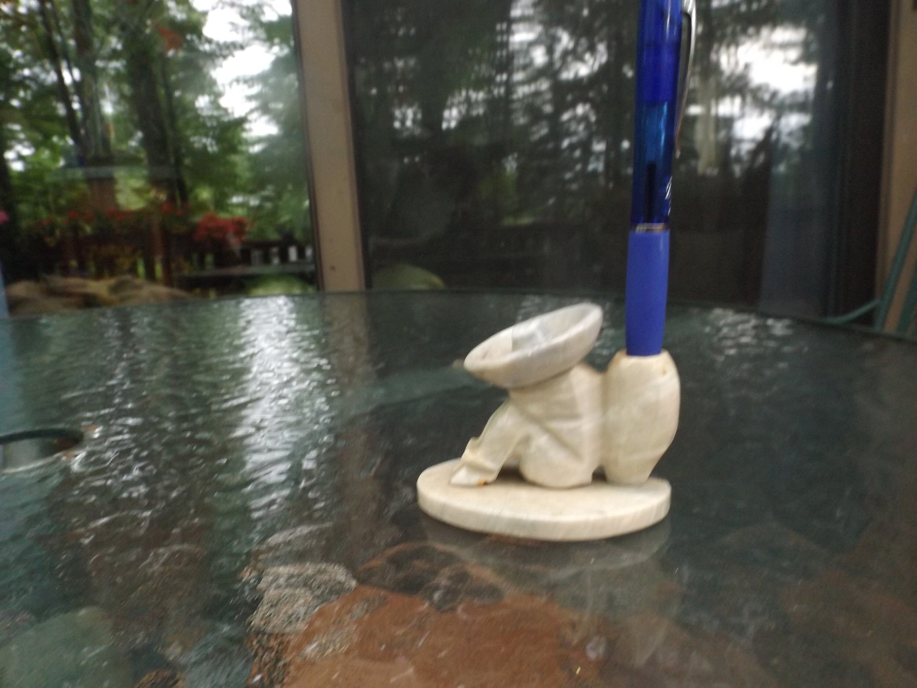 Marble Pen holder. Gift idea. Desk decor Organizer Etsy