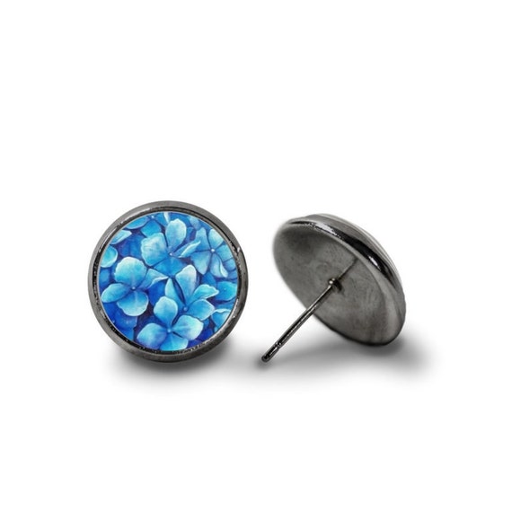 Spring, Summer, FLORAL Jewelry; 10mm Stainless Steel