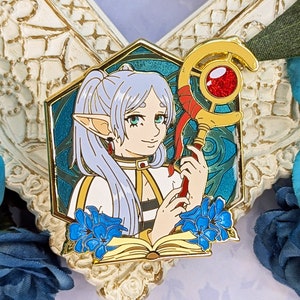 The Lonely Elf Mage Enamel Pin