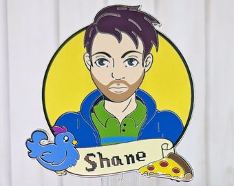 Stardew Valley: Pin esmaltado de Shane