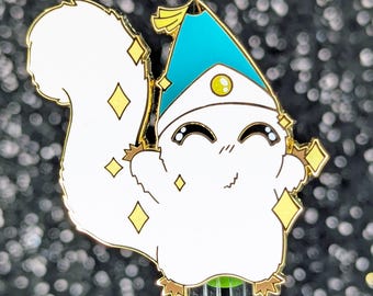 Pointed Cap Brushbuddy Enamel Pin