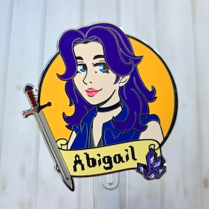 Stardew Valley: Abigail Enamel Pin