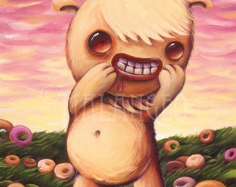Donut Delirium, mini print