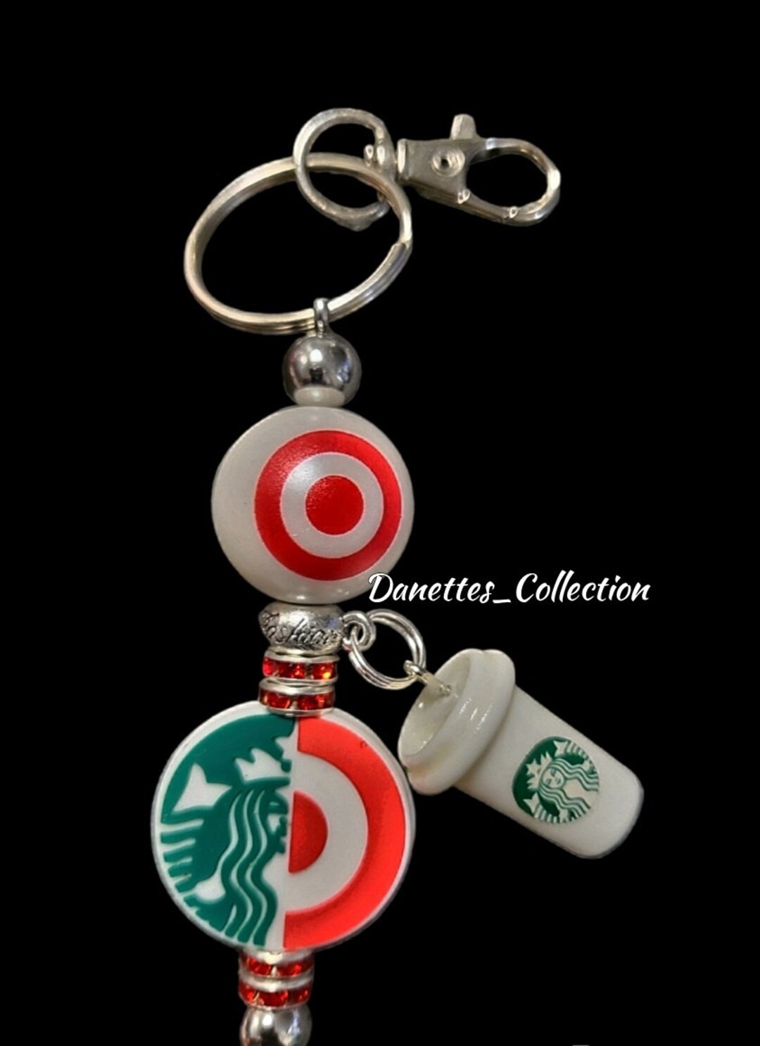 Shopping Keychain/bag Charm Etsy