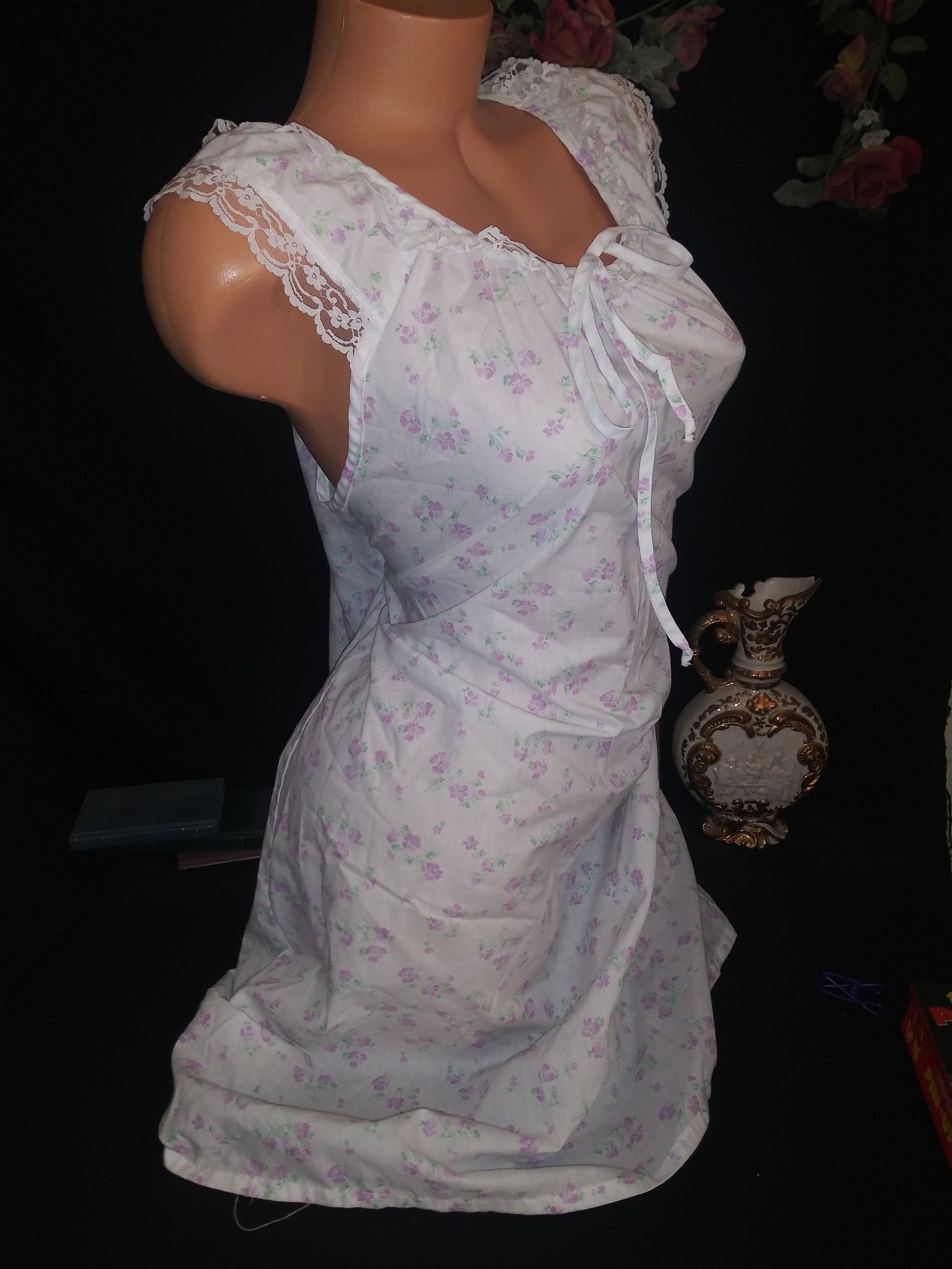 sheer cotton nightie