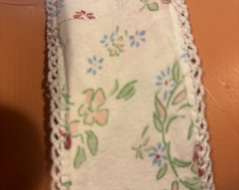 Vtg Cotton Laura Ashley Cottagecore Frilly Gown English Countryside Floral Long Nightgown M